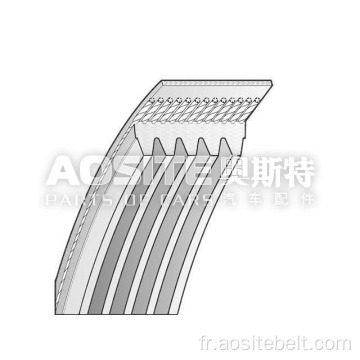 Ceinture en V-ribbed pour Chevrolet Cruze à hayon